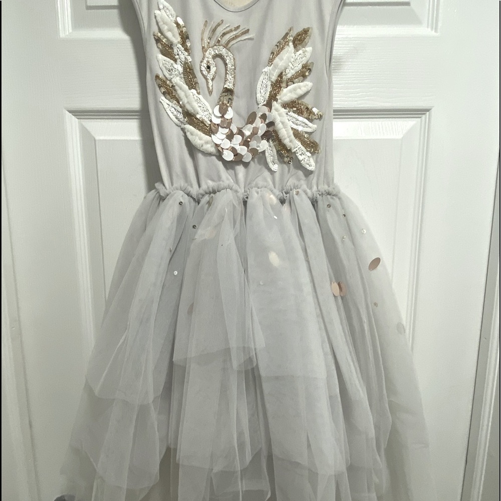 Tutu Du Monde Swan Dress in Dusk (size 8/9) NWT